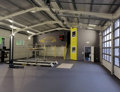 Automehaničarska radnja – Akrilni pod – Zagreb